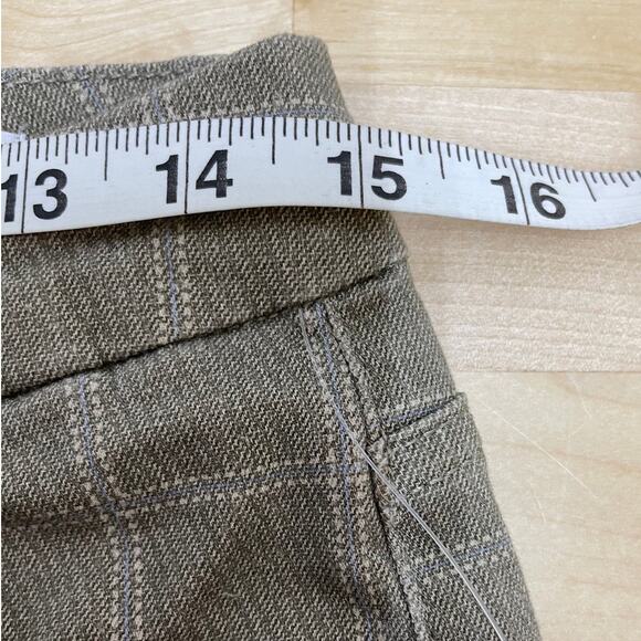 Frame Le Crop Mini Bootcut Skyblue Plaid Women's Jeans Size 29 New With Tags - Picture 10 of 12